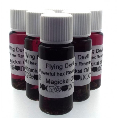 10ml Flying Devil Herbal Spell Oil Powerful Hex Remover